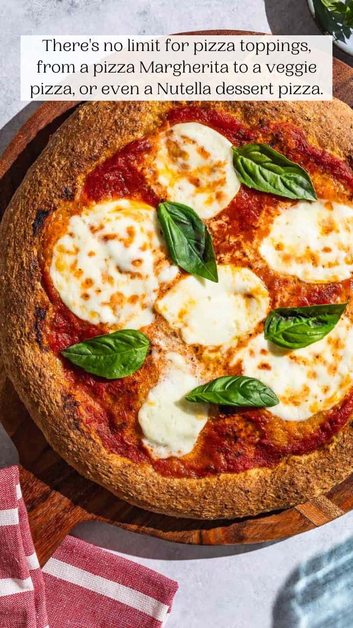 Easy Whole Wheat Pizza Dough - The Mediterranean Dish