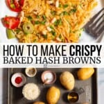 Pin image 3 for baked hash browns.