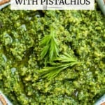 Pin image 1 for Carrot Top Pesto.