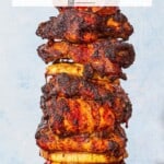 Pin image 1 for grilled chicken shawarma.