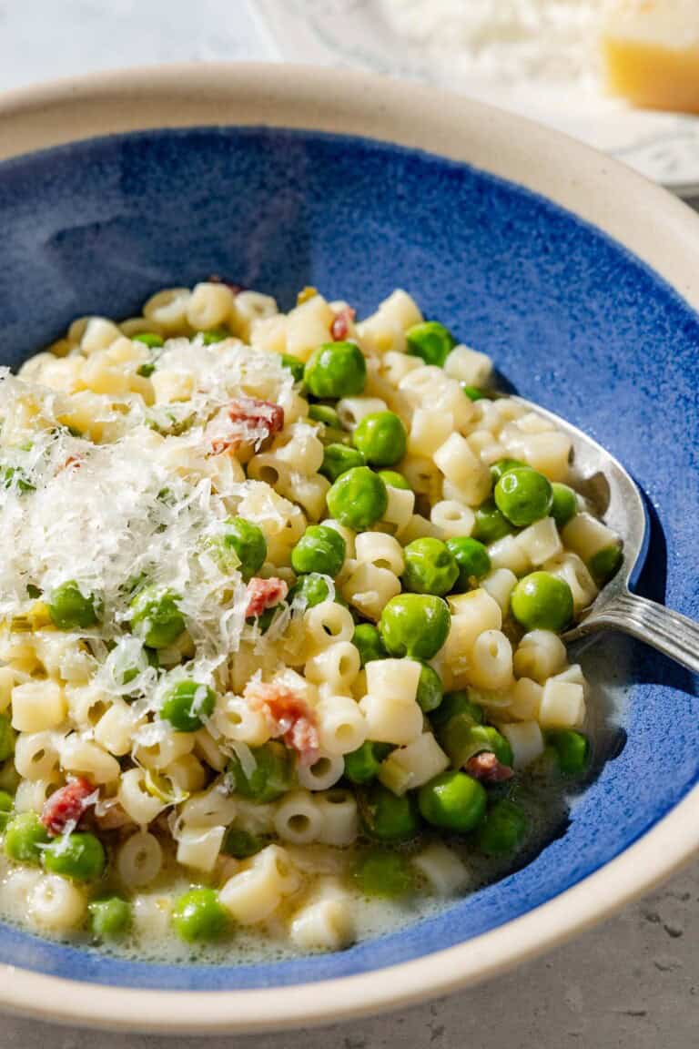 Pasta with Peas | The Mediterranean Dish