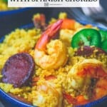 Pin image 2 for spicy shrimp couscous.