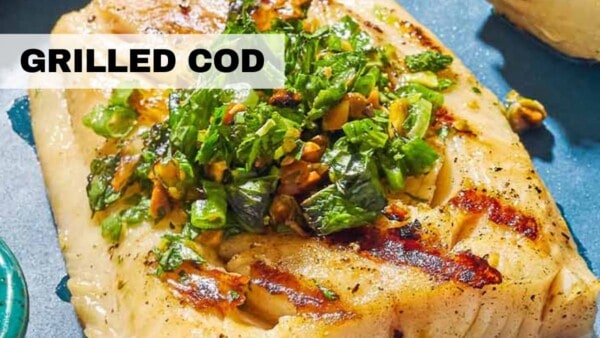 Video for grilled cod.