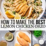 Pin image 3 for lemon chicken orzo.