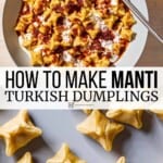 Pin image 3 for Mantı Turkish Dumplings.