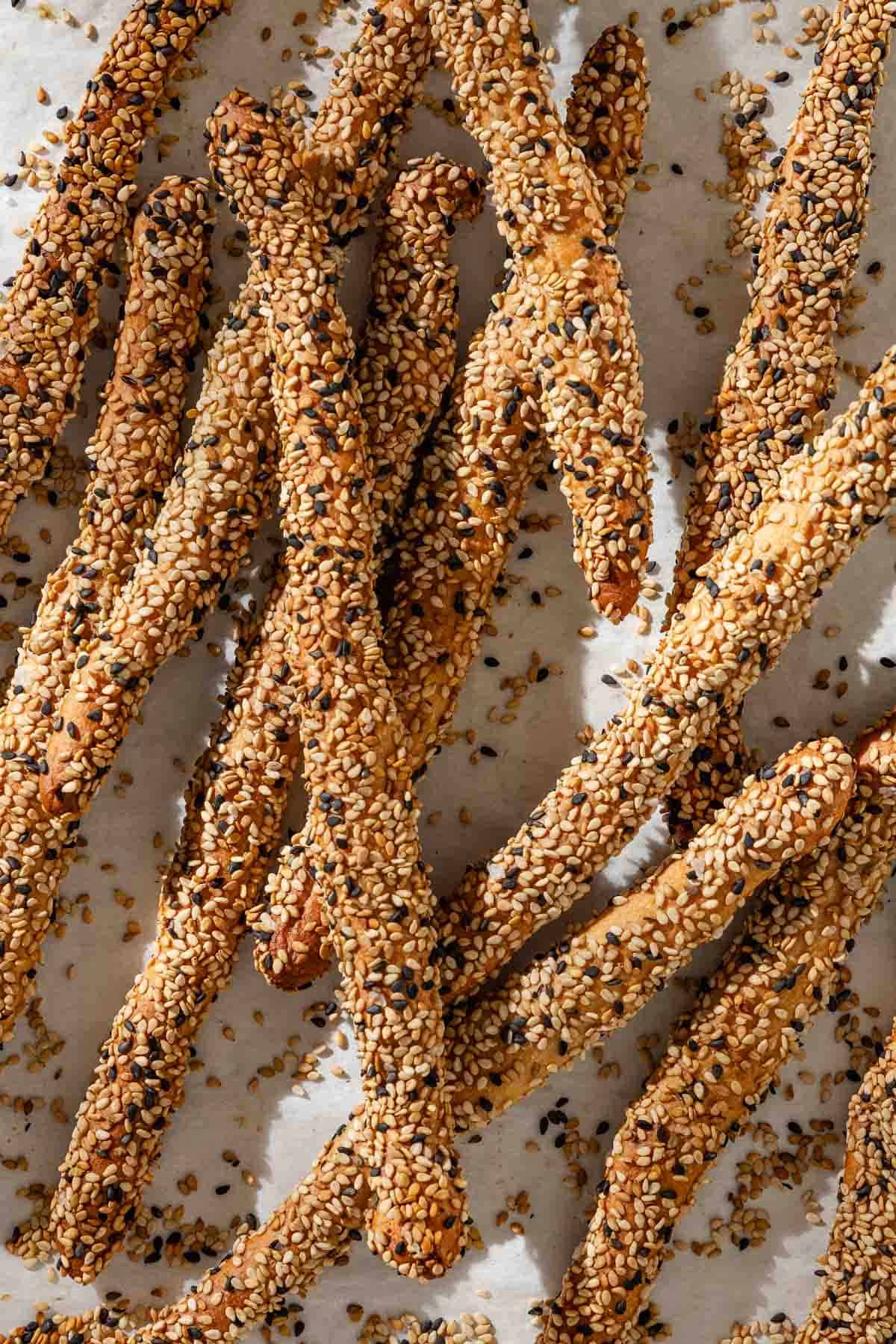 Crispy Sesame Breadsticks - 33