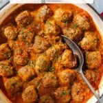 Pin image 1 for Spanish Meatballs.