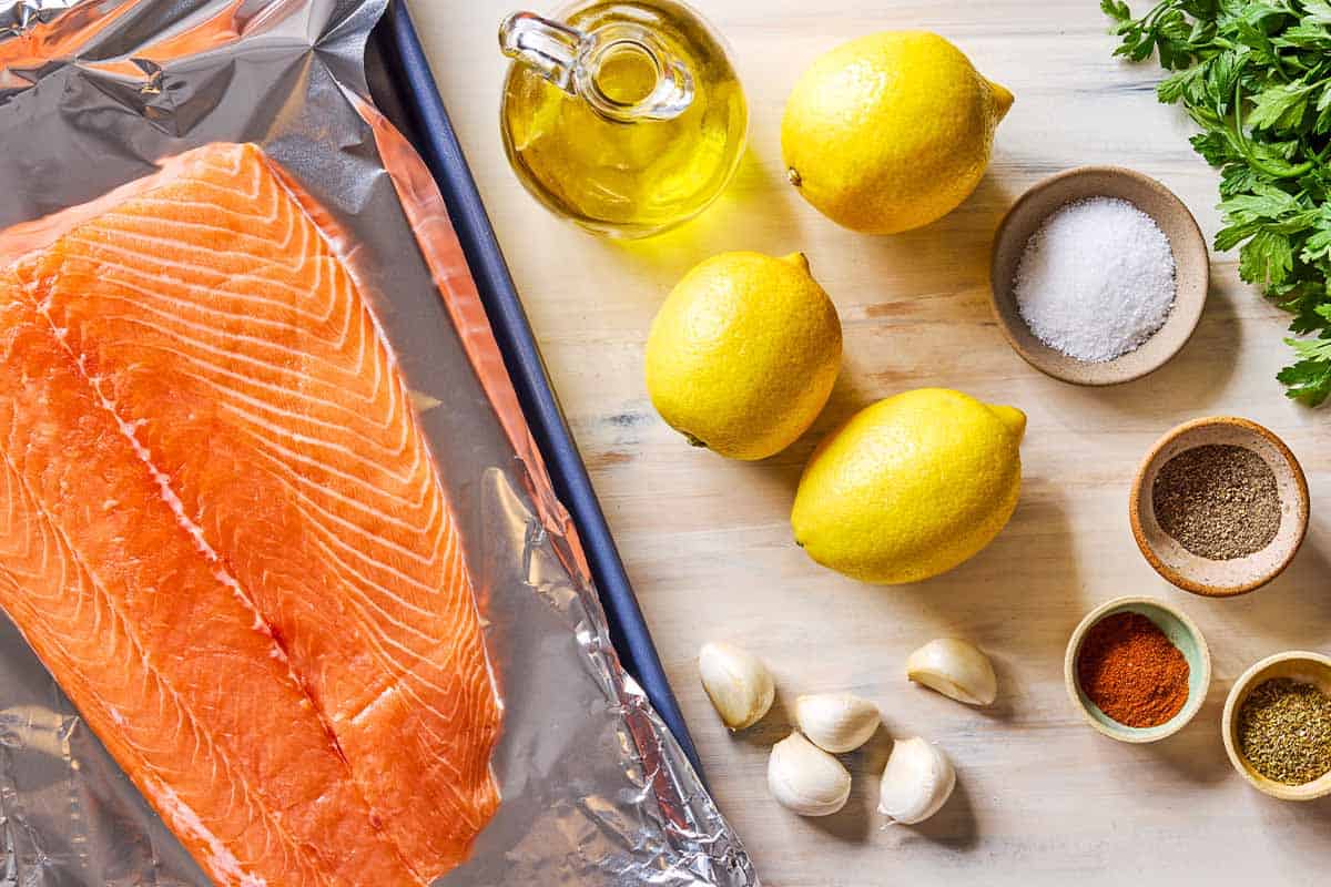 Lemon Garlic Salmon Recipe - 20