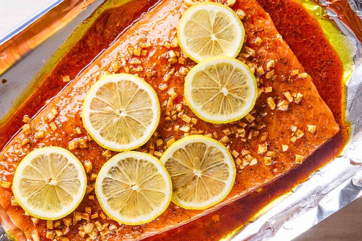 Lemon Garlic Salmon Recipe - 13