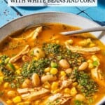 Pin image 2 for White Chicken Chili.