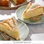 Pin image 2 for Italian Pear Cake.