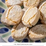 Ricciarelli Cookies pin image 1.