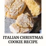 Ricciarelli Cookies pin image 3.