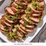 Roast Pork Tenderloin pin image 1.