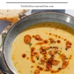 Garlic soup pin image 3.