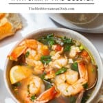 Seafood stew with shrimp and lobster pin image 2.