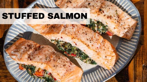 Video for stuffed salmon.