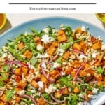 Sweet potato salad pin image 2.