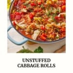 Unstuffed cabbage rolls pin image 3.